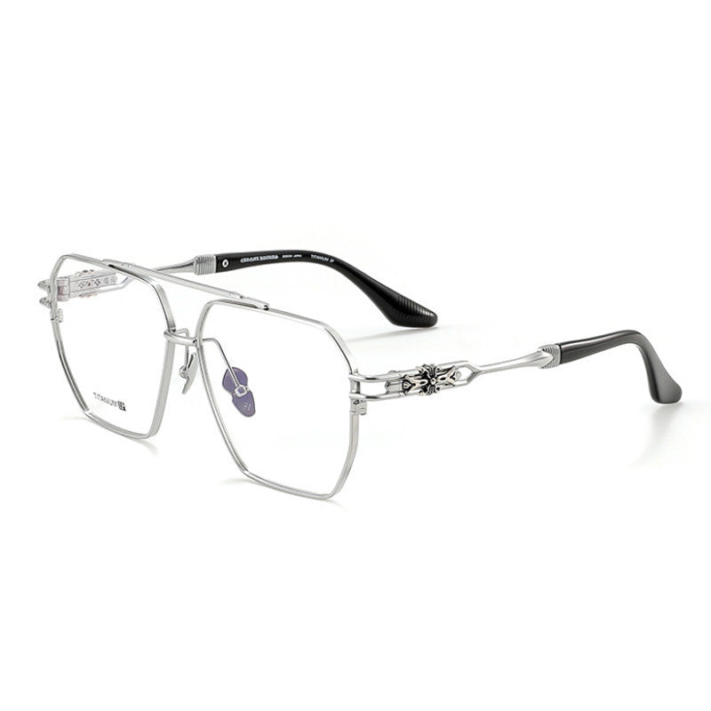 Prescription Men’s Glasses | Vintage Pure Titanium Square Frame