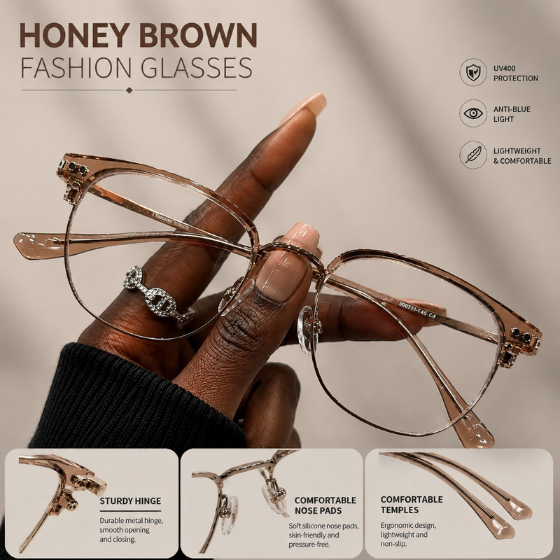 Prescription Glasses | Square Elegant Frame