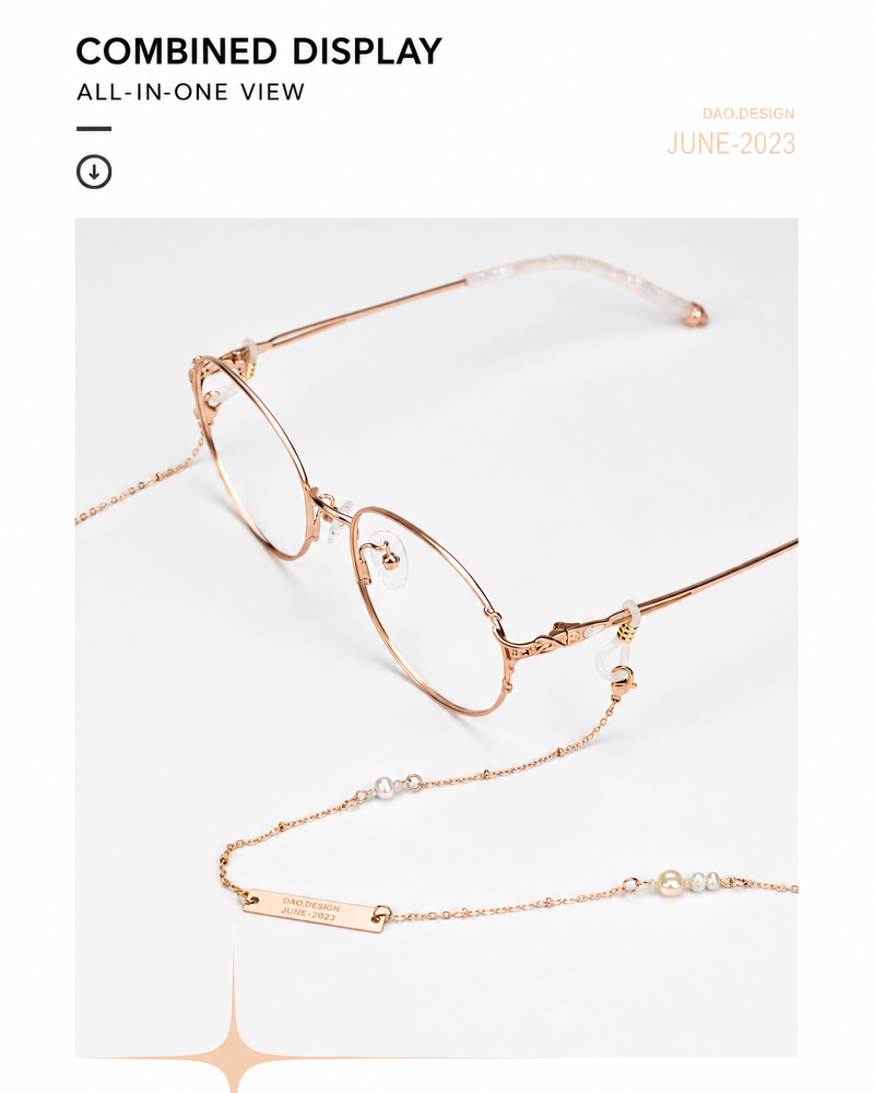 Prescription Women’s Eyeglasses | Rose Rococo Butterfly Shell Rimless Frame