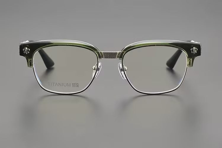 Prescription Glasses | Half Rim Browline Frame