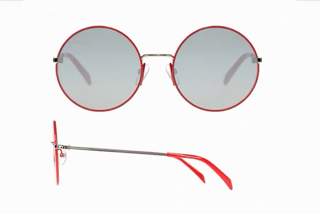Sunglasses, Vintage Thin Metal Round