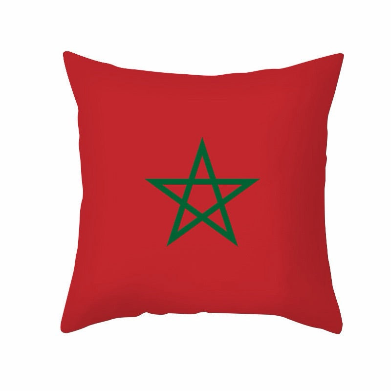 2026 World Cup National Flag Pillow with Inner Cushion Pack of 3