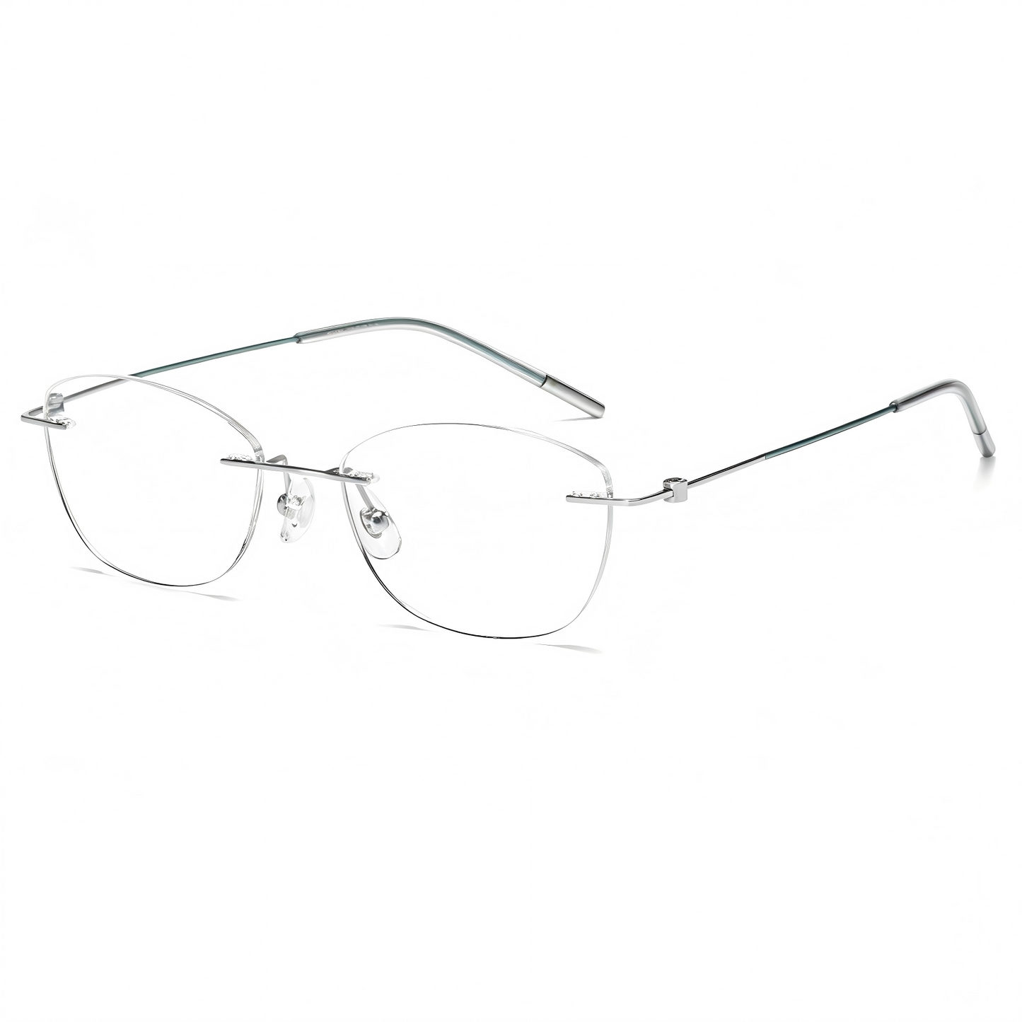 Prescription Glasses | Lightweight Rimless Butterfly Titanium Frame