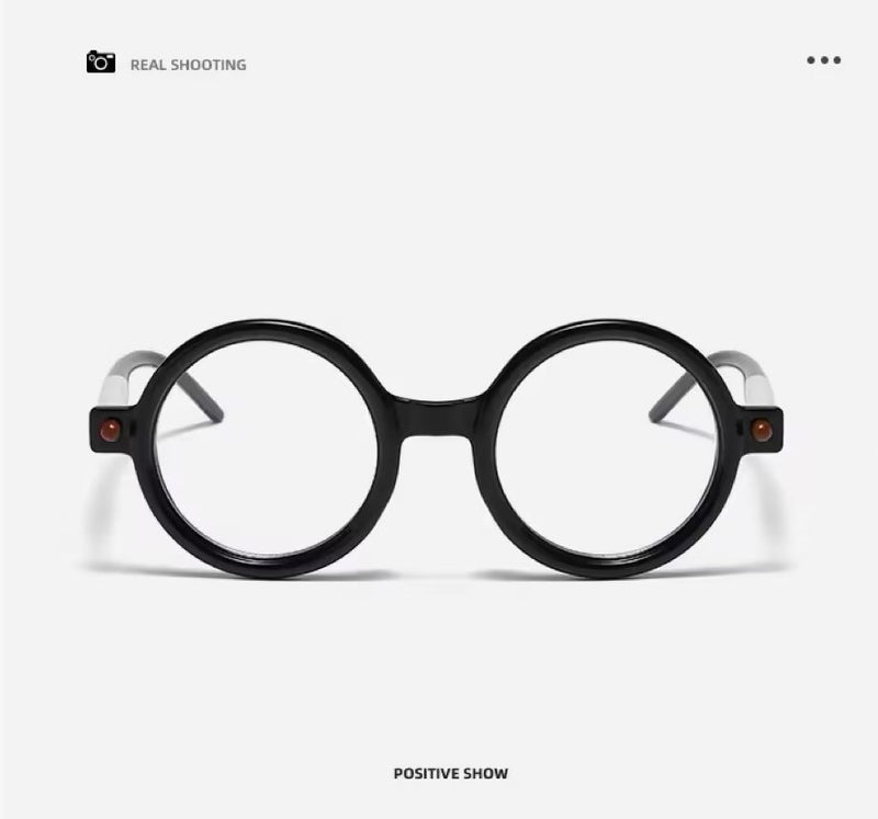 Prescription Reading Glasses, Vintage Small Round Acetate Frames