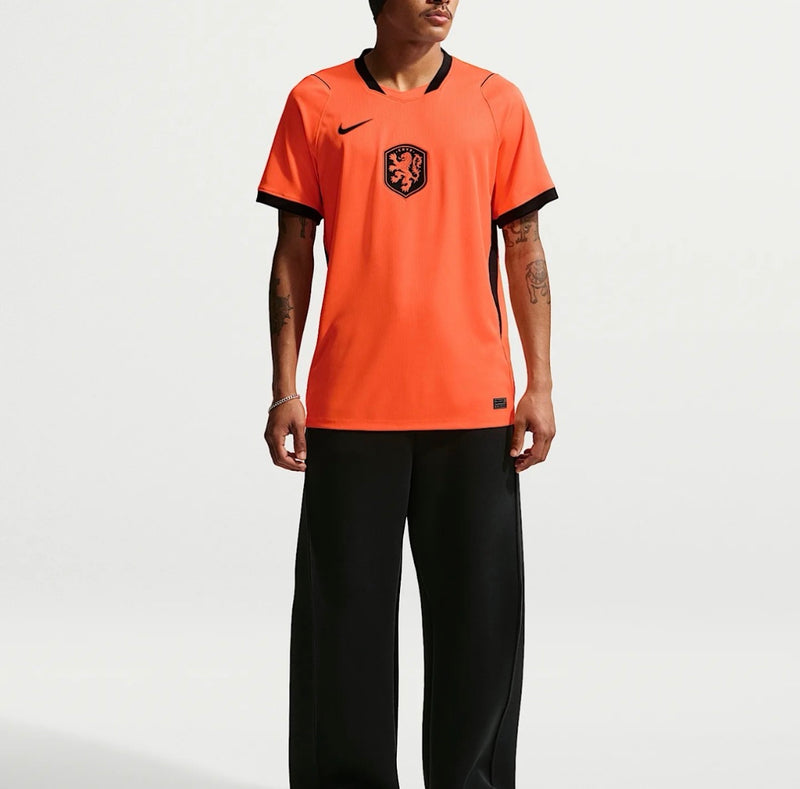 Netherlands 2026 New Official Kids Home & Away Football Jersey Sets