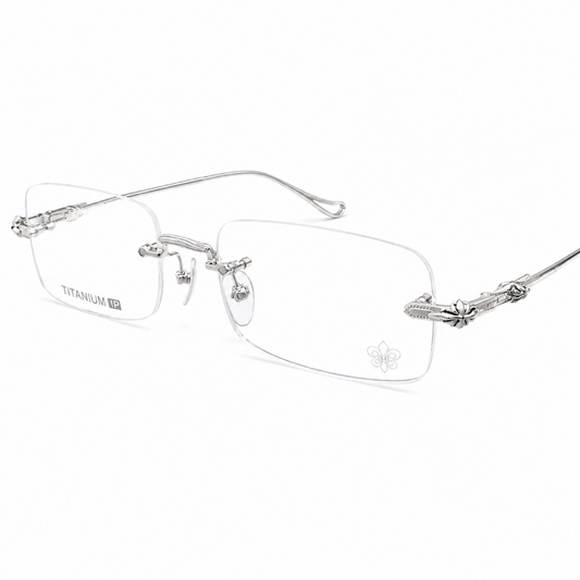 Prescription Glasses | Rimless Ultra-Light Titanium Frame