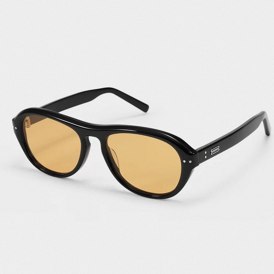 Prescription Sunglasses | Vintage Avant-Garde Acetate Oval
