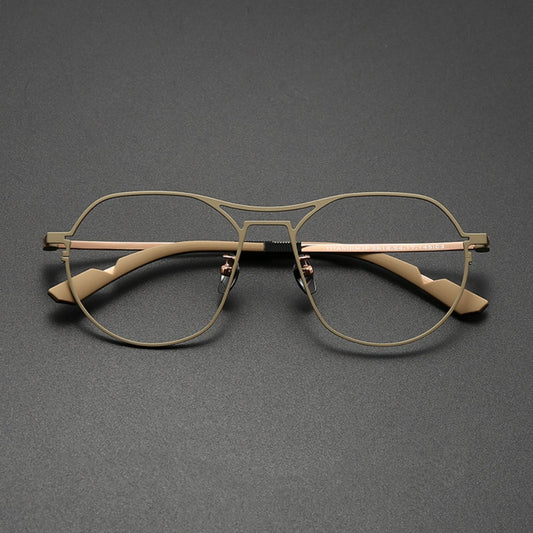 Prescription Glasses | Lightweight Vintage Double-Bridge Frame