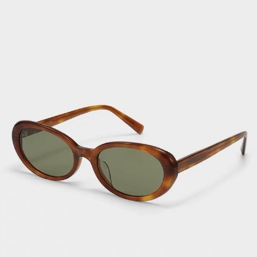 Prescription Sunglasses | French Cream Retro Oval Acetate,  Vintage Soft Tone Oval Frame Fashion Shades