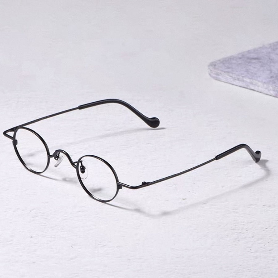 Vintage Mini Small Round Frame Prescription Reading Glasses