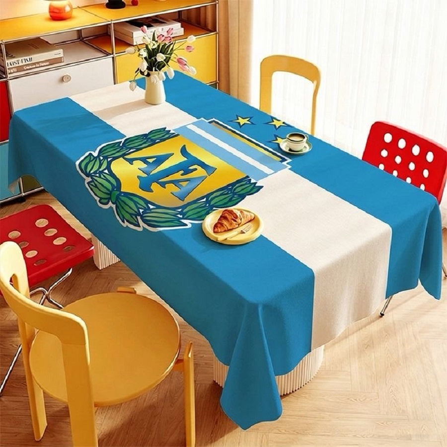 2026 World Cup National Team Tablecloth, 24 Countries & Multiple Sizes Optional