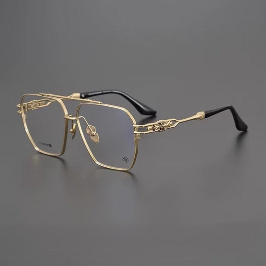Prescription glasses | Titanium Lightweight Large glass Frames