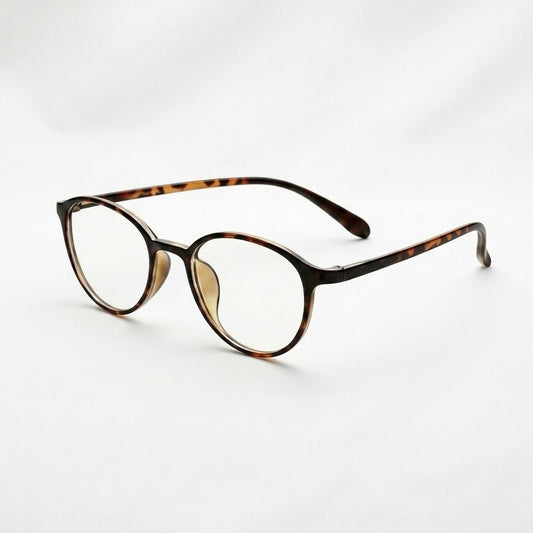 Prescription Reading Glasses, Ultra Light Round Optical Frame