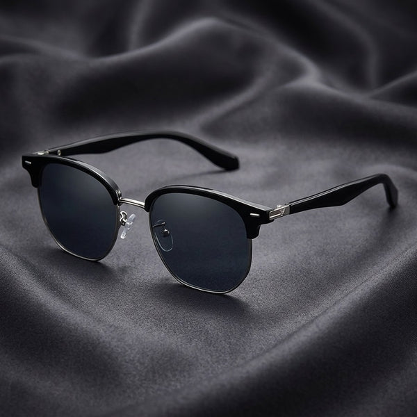 Prescription Sunglasses | Classic Clubmaster Browline Optical Shades