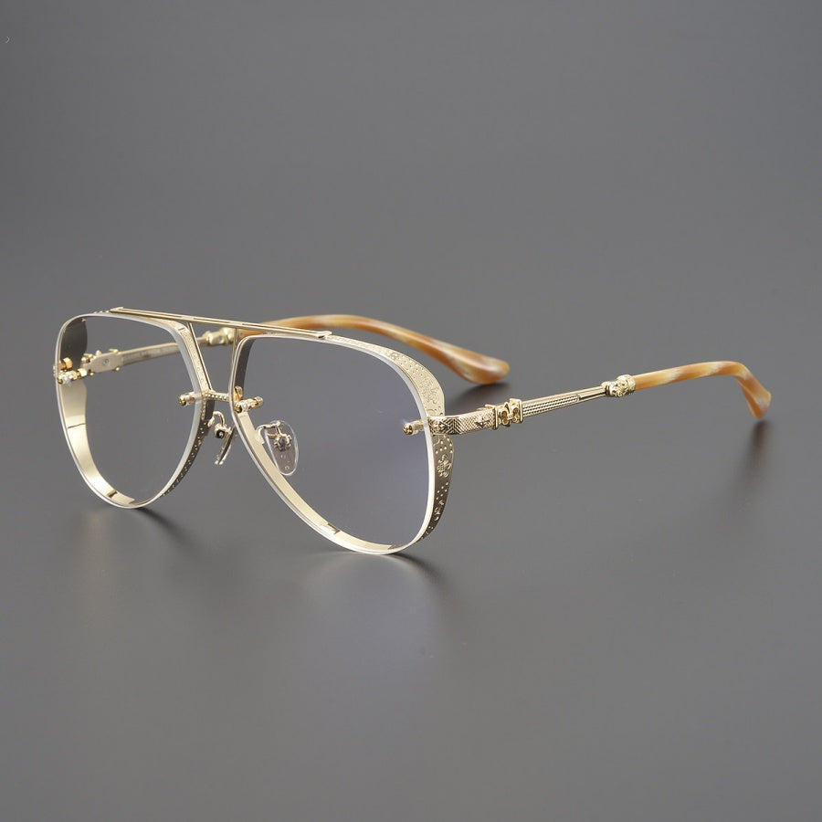 Prescription Glasses | Vintage Double-Bridge Business Frame