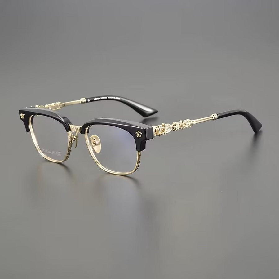 Prescription Glasses | Half Rim Browline Frame
