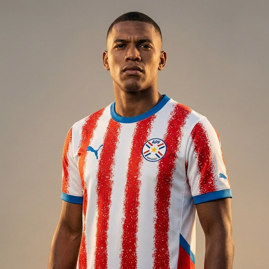 Paraguay 2026 New Official Adult Home & Away Football Jerseys