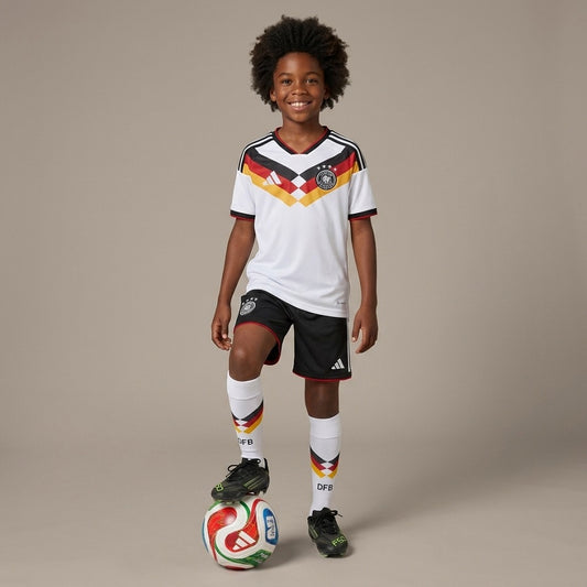 Germany 2026 New Official Kids Home & Away Football Jersey Sets