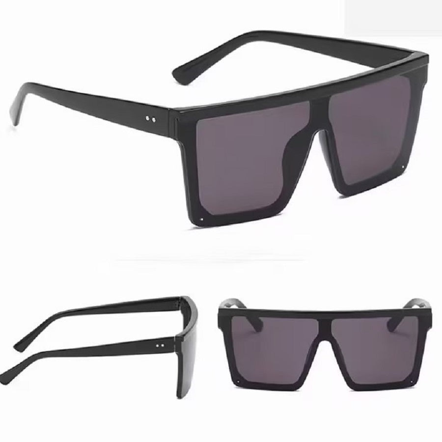Sunglasses Oversized Flat Top Square Fashion