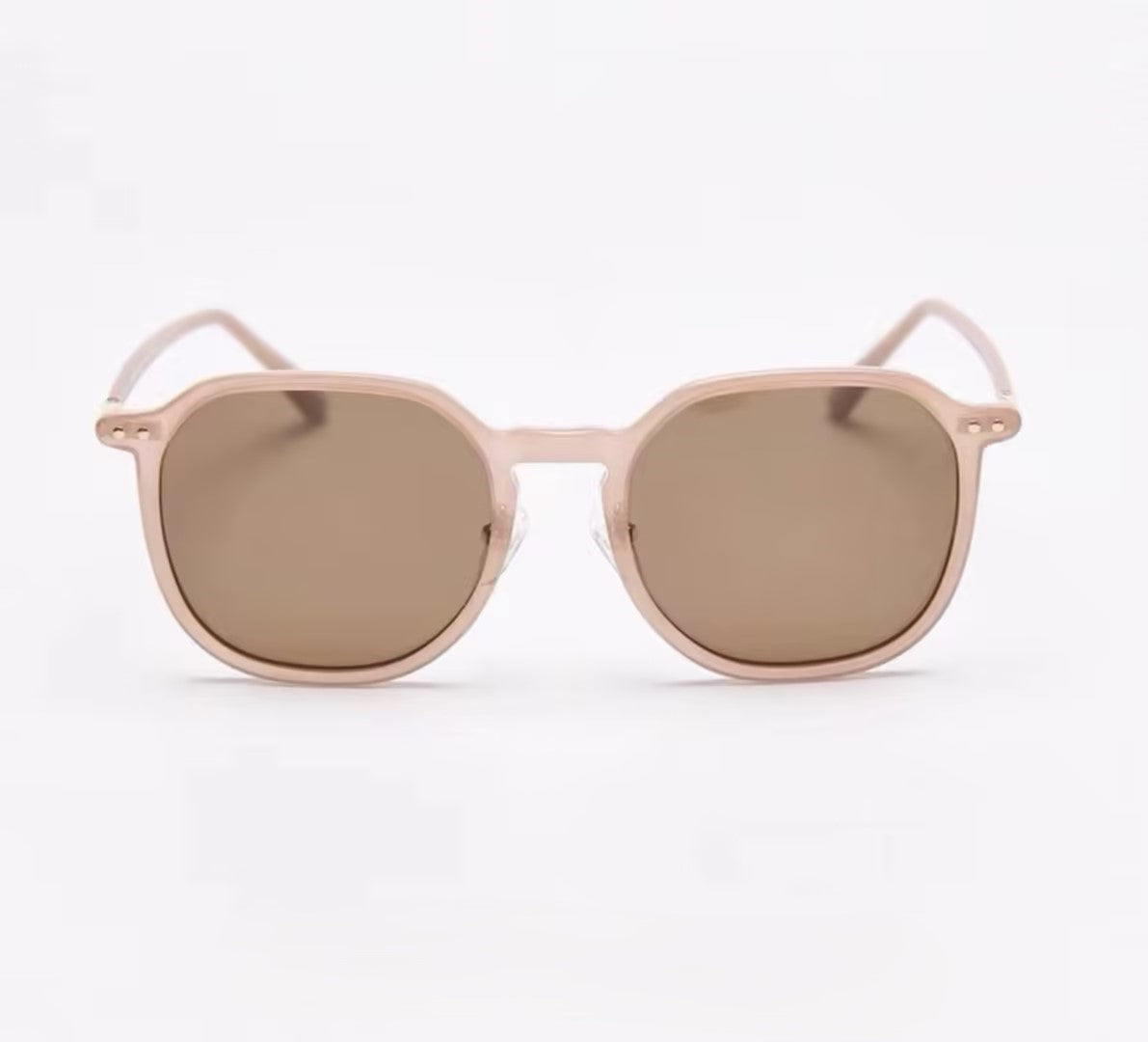 Prescription Sunglasses | Geometric Octagon Square Light Acetate
