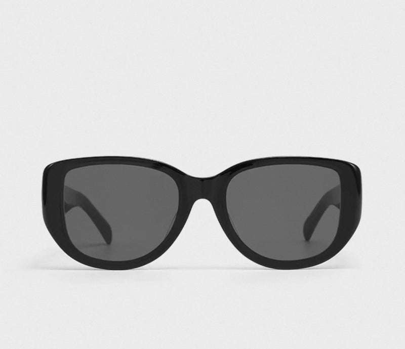Sunglasses, Luxury Double Gold Decor Oval Square Shades