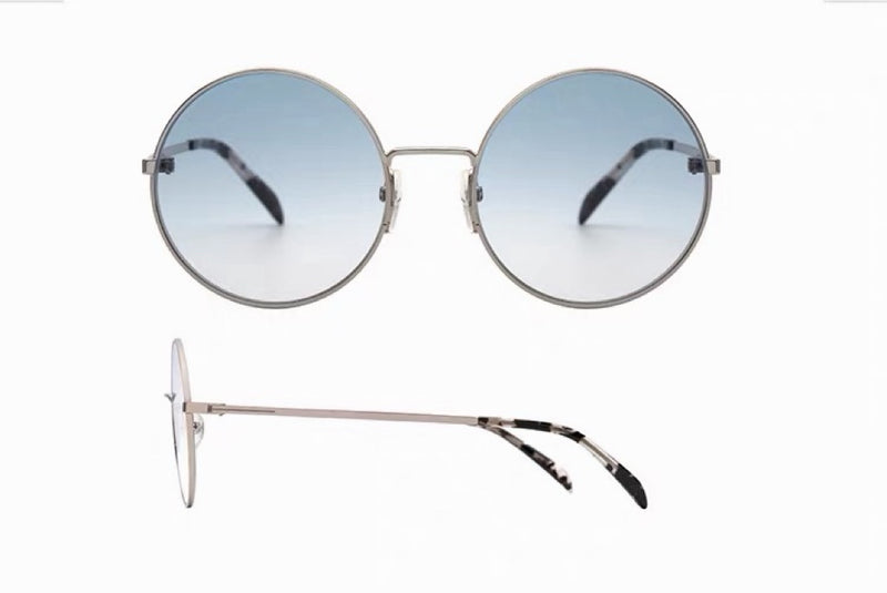 Sunglasses, Vintage Thin Metal Round