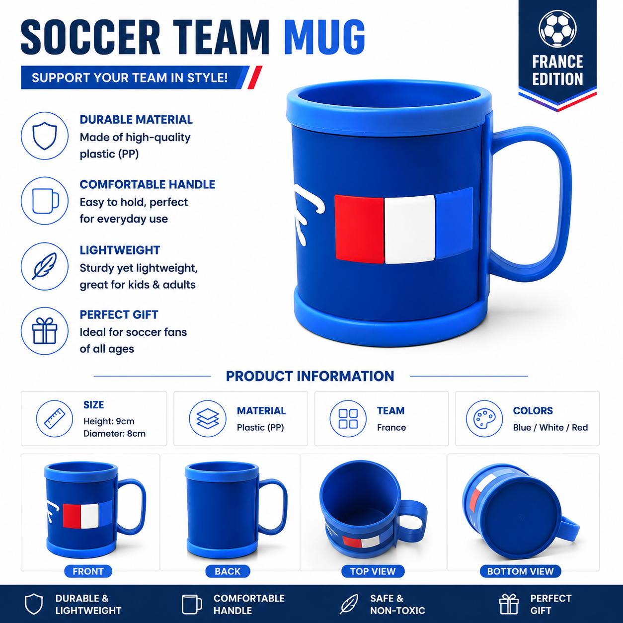 2026 World Cup National Team Ceramic Mug Fan Flag Print Souvenir Cup