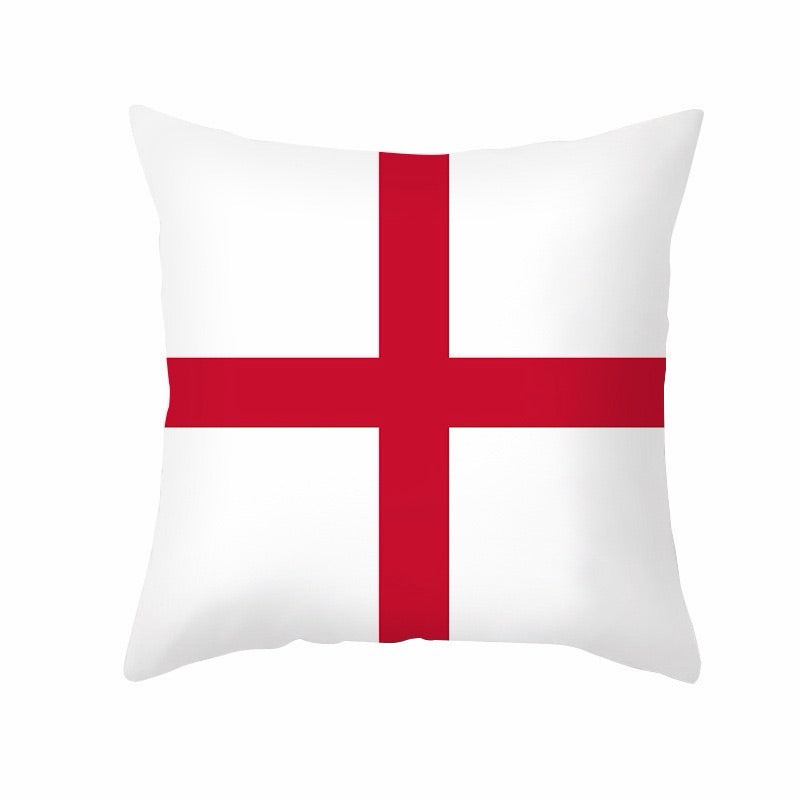 2026 World Cup National Flag Pillow with Inner Cushion Pack of 3