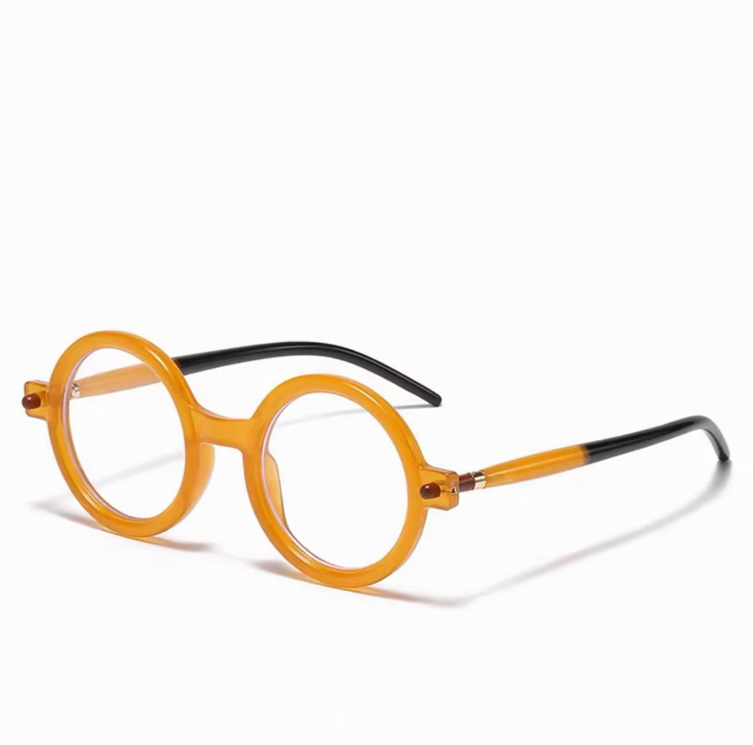 Prescription Reading Glasses, Vintage Small Round Acetate Frames