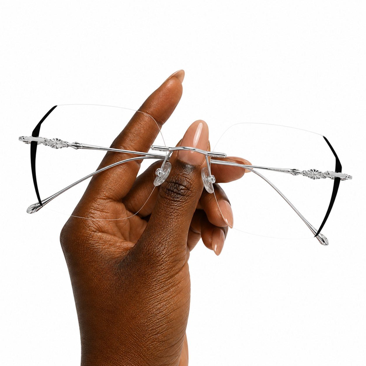 Prescription Glasses | Ultralight Rimless Pure Titanium Frame