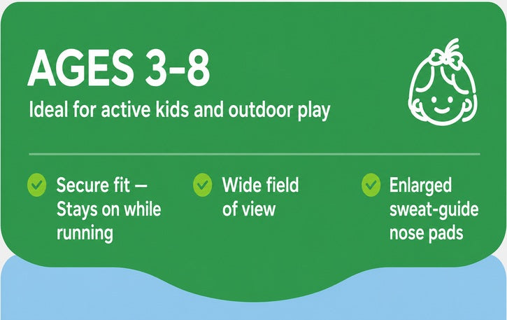 Kids Sunglasses, UV400 Folding Protective Outdoor Frame