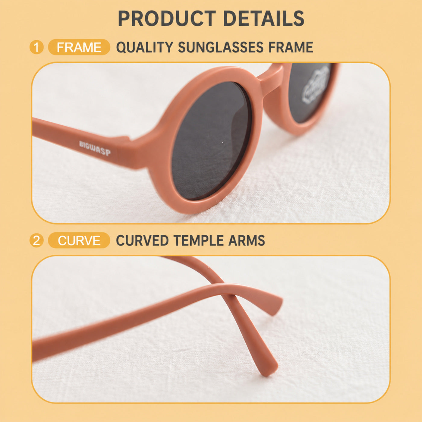 Kids Sunglasses, Polarized UV400 Outdoor Protective Shades