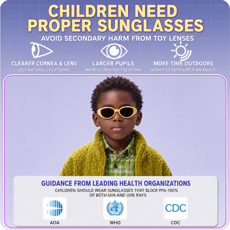 Kids Sunglasses, Headband Frame for 6-12 Years Old