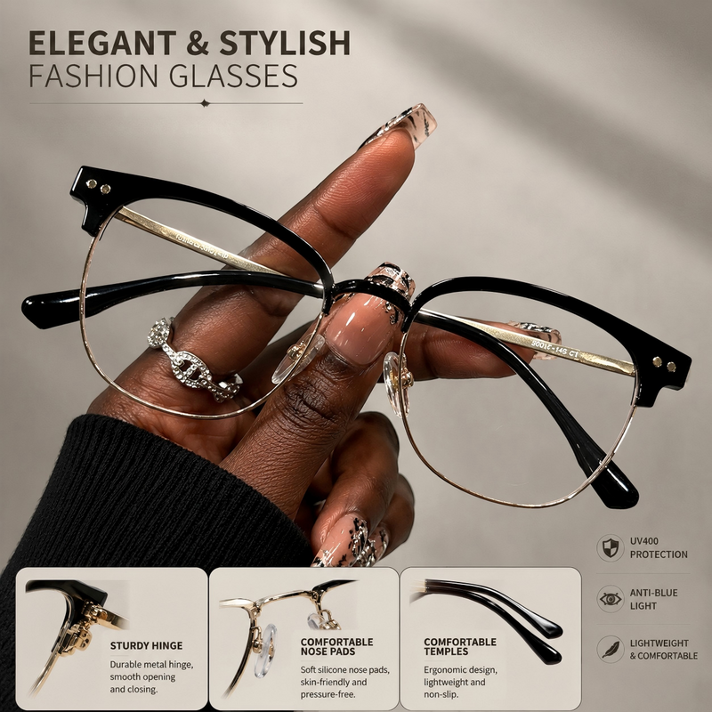 Prescription Glasses | Square Elegant Frame