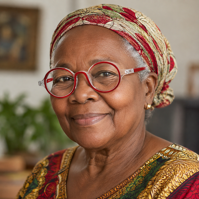 Prescription Reading Glasses, Round Spring Hinge Frame