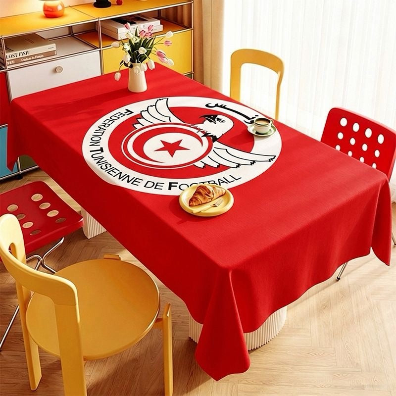 2026 World Cup National Team Tablecloth, 24 Countries & Multiple Sizes Optional