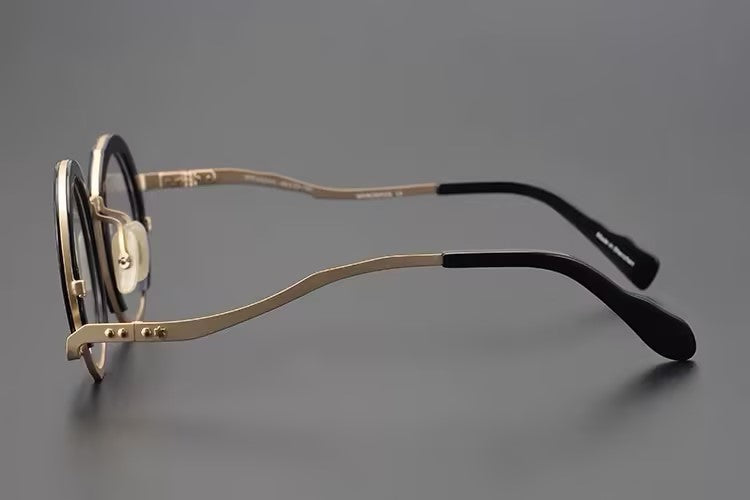 Prescription Glasses | Retro Double Layer Round Optical Frames