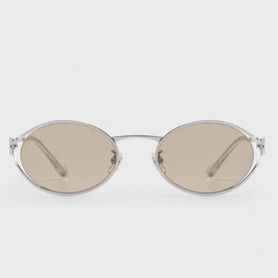Prescription Sunglasses, Vintage Oval Metal