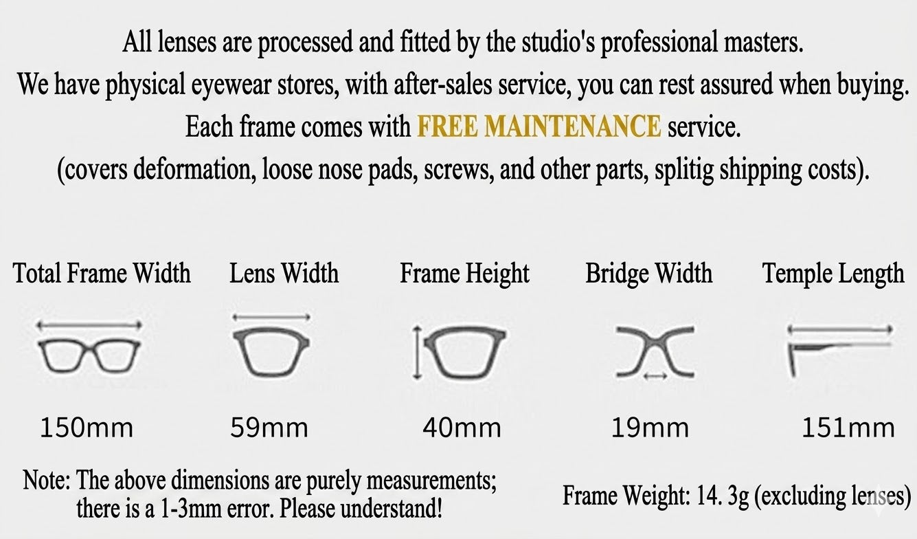 Prescription Men’s Eyeglasses | Vintage Rimless Photochromic Glasses