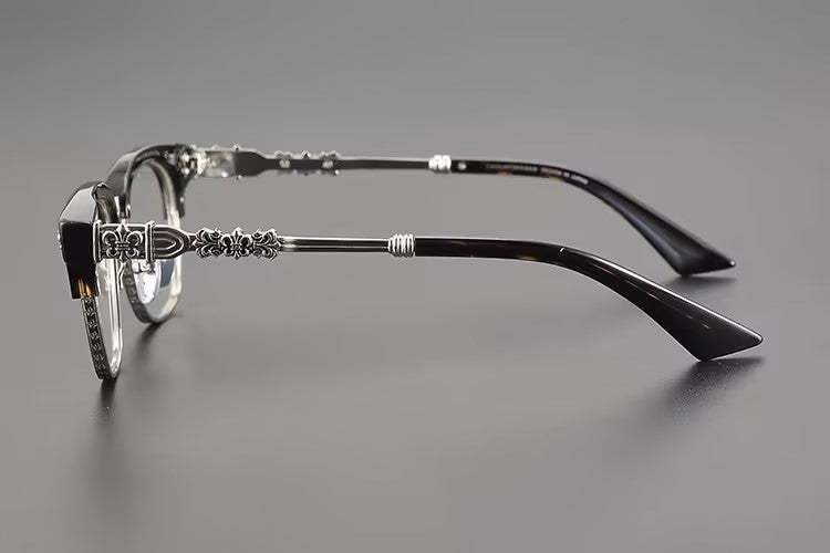 Prescription Glasses | Half Rim Browline Frame