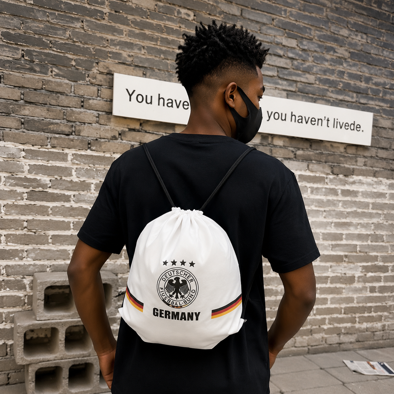 2026 World Cup Team Drawstring Backpack Fan Gym Cinch Bag