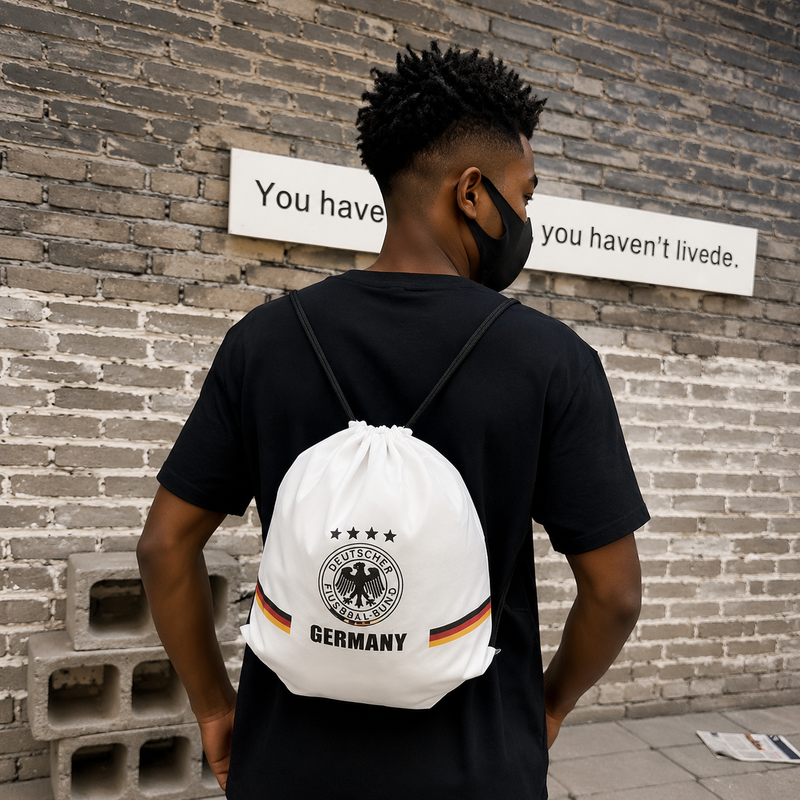 2026 World Cup Team Drawstring Backpack Fan Gym Cinch Bag