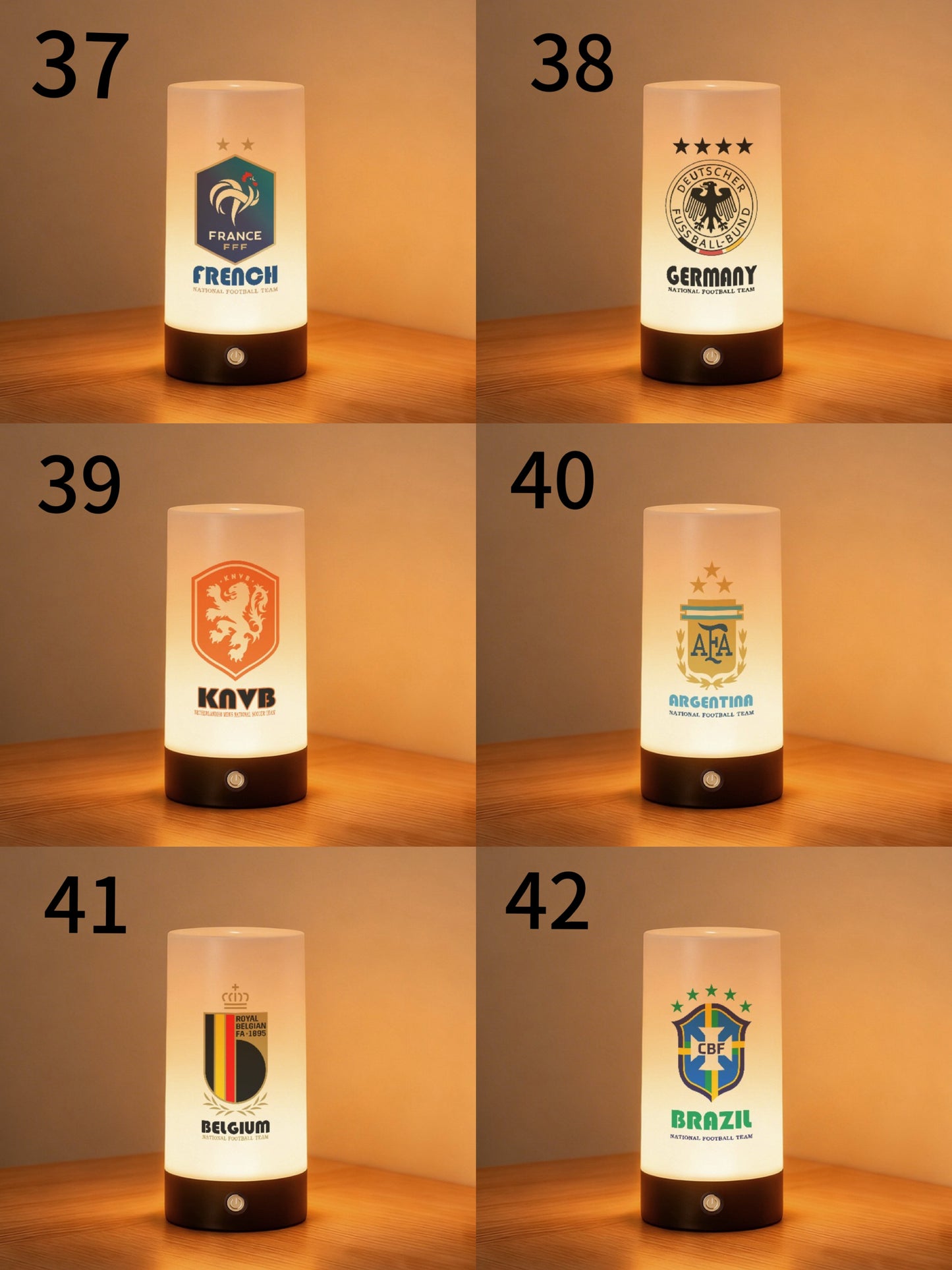 LED Touch Night Light, 50 Designs Optional, 2 Pack