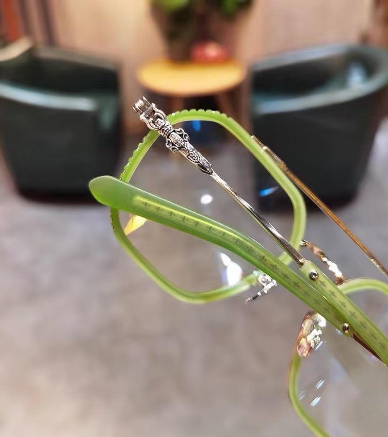 Prescription Glasses, Double Bridge Square Optical Frames