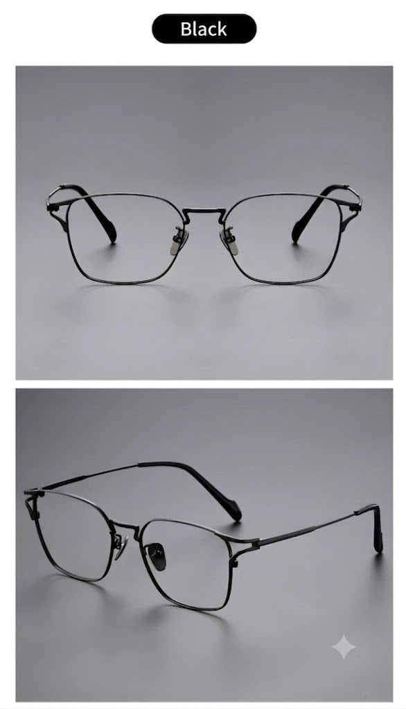 Prescription Eyeglasses | 8g Ultra-Light Full-Rim Titanium Glasses