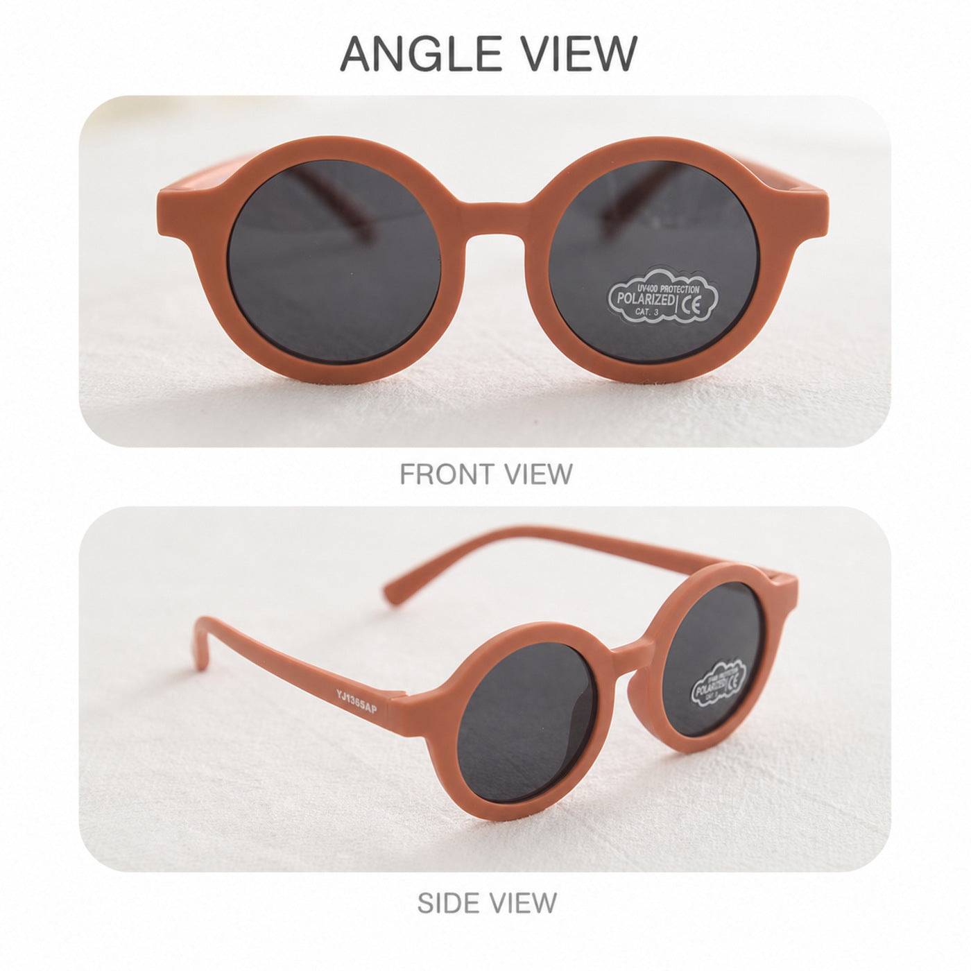 Kids Sunglasses, Polarized UV400 Outdoor Protective Shades