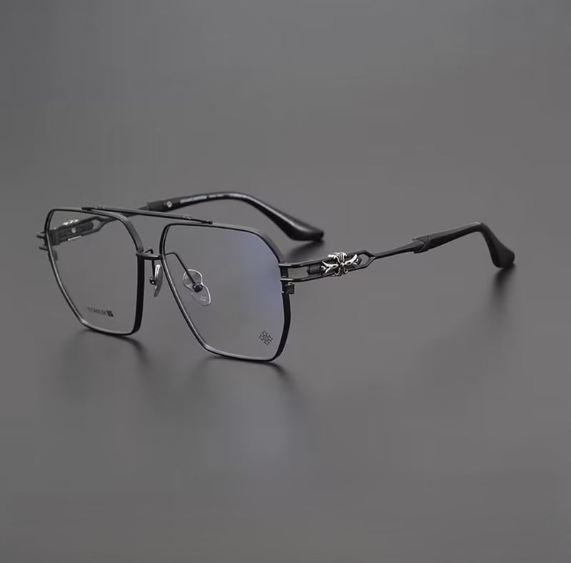 Prescription glasses | Titanium Lightweight Large glass Frames