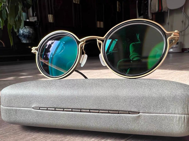 Vintage Round Prescription Reading Glasses