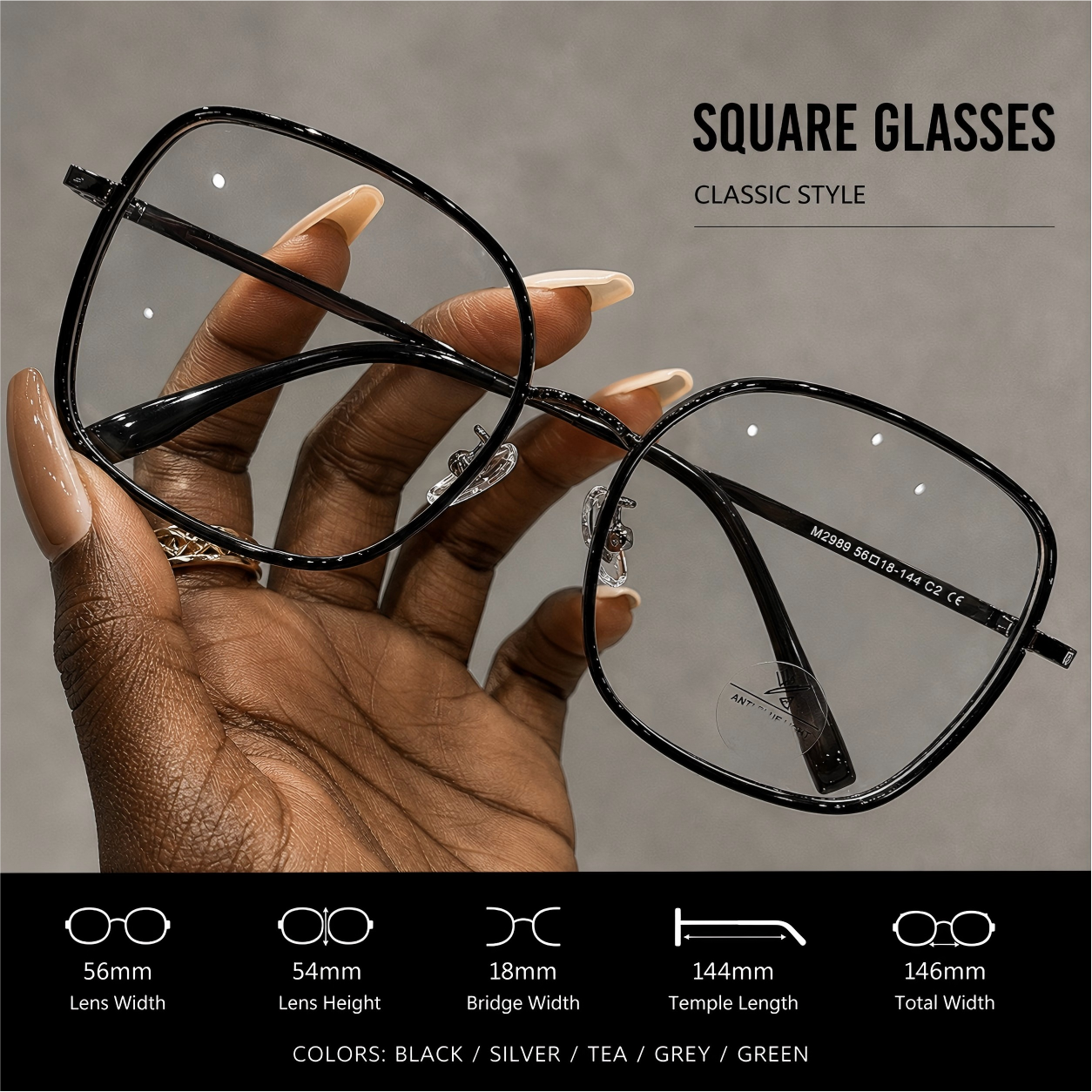 Prescription Glasses | Oversized Fashion Frame