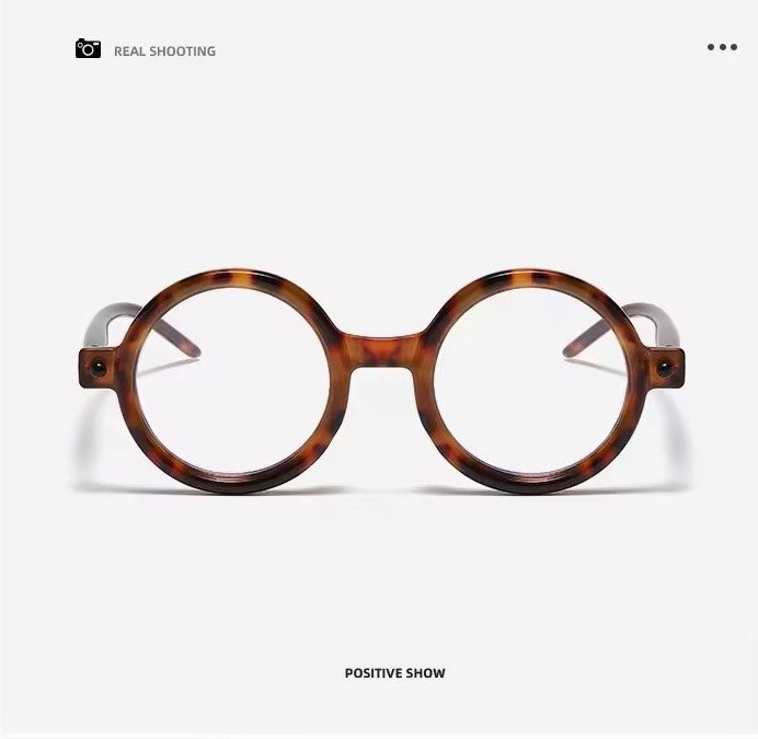 Prescription Reading Glasses, Vintage Small Round Acetate Frames